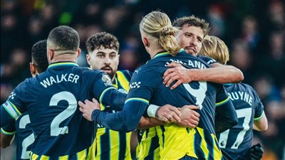 هالاند يقود هجوم مانشستر سيتي ضد إيفرتون في الدوري الإنجليزي