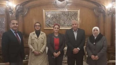 لمناقشة أوجه التعاون، محافظ الوادي الجديد يلتقي رئيس المؤسسة الدولية للعلوم والابتكار