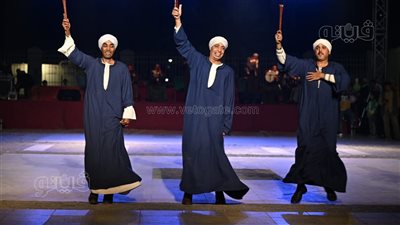 بالمزمار والعصا، عروض البهجة تتواصل بالمهرجان القومي للتحطيب في الأقصر