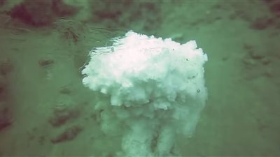 اكتشاف ظاهرة غامضة في قاع البحر الميت تنذر بانهيارات أرضية وشيكة (فيديو)