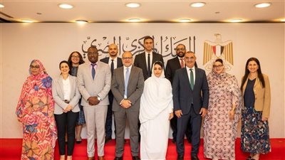 البنك المركزي يستضيف وفدًا من نظيره الموريتاني للتعرف على التجربة المصرية