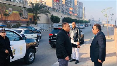 جولة تفقدية لمحافظ الدقهلية بشوارع وميادين المنصورة (صور)