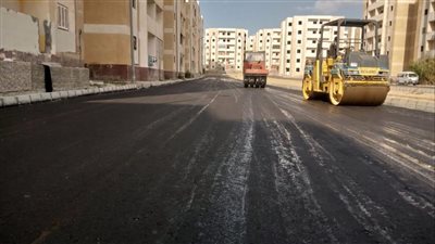 الطرق والنقل بالإسماعيلية تستكمل خطة تطوير منطقة إسكان مبارك بمدينة المستقبل (صور)
