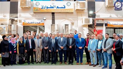 افتتاح مبنى طوارئ الأطفال والباطنة ببني سويف الجامعي بعد تطويره