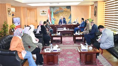 وفد من المجلس القومي لحقوق الإنسان يزور الفيوم