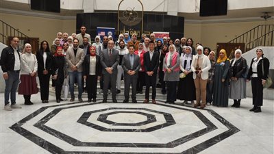 مكتب العلاقات الدولية بجامعة حلوان ينظم ندوة حول برامج التمويل من السفارة الأمريكية