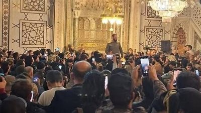 الجولاني يزور المسجد الأموي في العاصمة دمشق (فيديو)