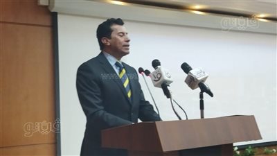 وزير الرياضة: بناء استاد النادي المصري الجديد مشروع قومي