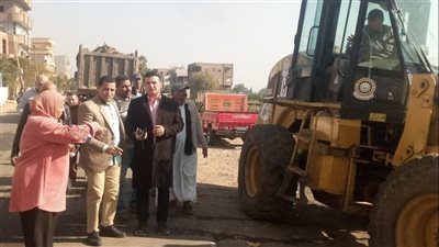 سكرتير عام مساعد الدقهلية يتفقد مدينة شربين (صور)