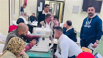  فحص 500 مواطن في قافلة طبية ضمن مبادرة 