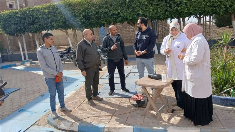 جانب من الزيارة