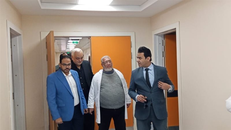 وكيل صحة سوهاج يتفقد