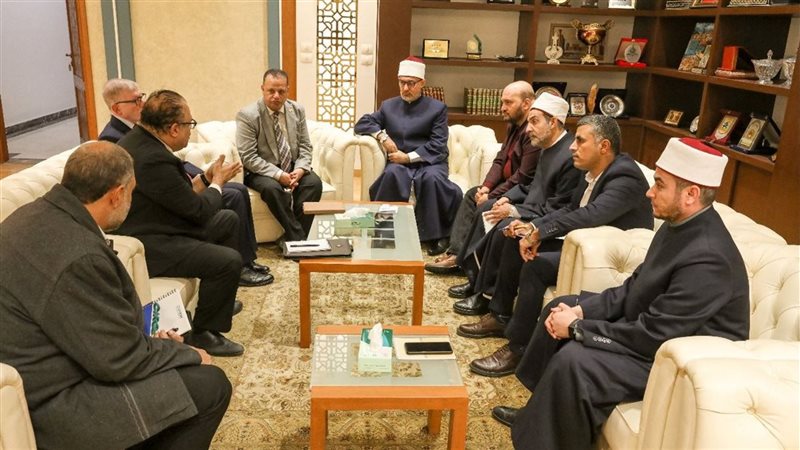 مفتي الجمهورية يستقبل