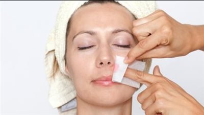 قناع طبيعي لإزالة شعر الوجه بسهولة وبدون التهابات 