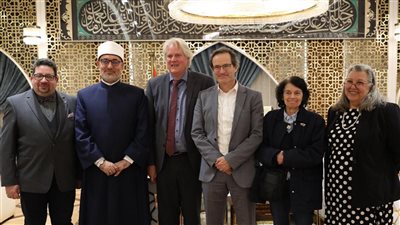 مفتي الجمهورية يبحث مع وفد المعهد الألماني للدراسات الشرقية التعاون المشترك