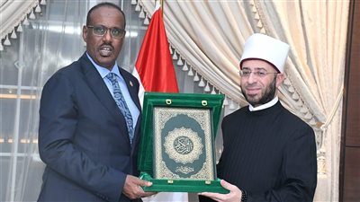 وزير الأوقاف يتفق مع نظيره الجيبوتي على تكثيف اللقاءات والزيارات 