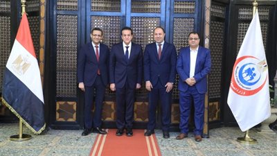 وزير الصحة يشهد توقيع بروتوكول تعاون لتقديم الخدمات الطبية لأعضاء 4 نقابات مهنية 