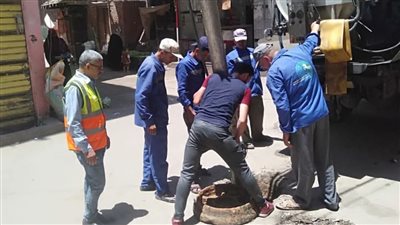  مياه الشرقية: تطهير خطوط وشبكات الصرف الصحي 