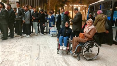 طلاب جامعة حلوان يشاركون في الحفل الفني لمبادرة 