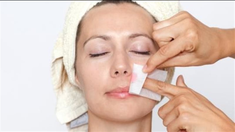 إزالة شعر الوجه،