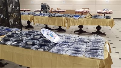 افتتاح معرض الملابس الخيري لطلاب جامعة بنها