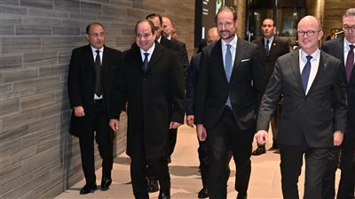 اليوم، الرئيس السيسي يختتم زيارته للنرويج