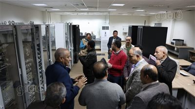 انتهاء تطوير مركز تحكم الكهرباء الإقليمي بسمالوط في المنيا