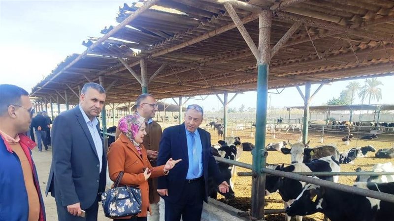 تفقد وكيل وزارة الزراعة