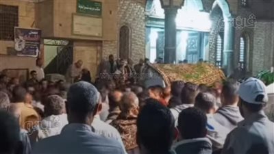 تشييع جثماني شقيقين ضحايا عمارة العباسية بالقاهرة بمسقط رأسهما بالغربية (فيديو)