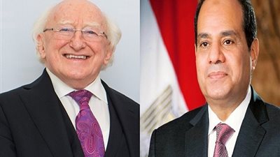 قمة مصرية أيرلندية بالقصر الجمهوري بدبلن اليوم