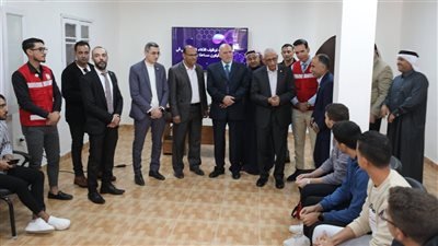 محافظ شمال سيناء يفتتح أعمال تطوير مبنى الهلال الأحمر بالعريش