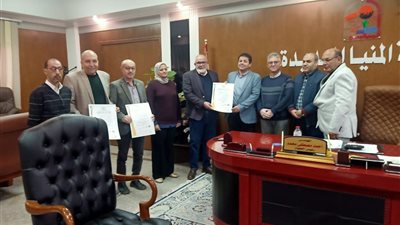 جهاز مدينة المنيا الجديدة يحصل على 3 شهادات أيزو في مجالات مختلفة