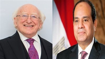 قمة مصرية أيرلندية بدبلن.. الرئيسان يبحثان تعزيز العلاقات الاقتصادية والاستثمارية.. وأزمات سوريا وغزة ومكافحة الهجرة غير الشرعية تتصدر الملفات