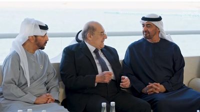 الشيخ محمد بن زايد يستقبل رئيس مجلس الشيوخ