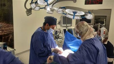 بنها الجامعي تنقذ حياة فتاة ابتلعت 