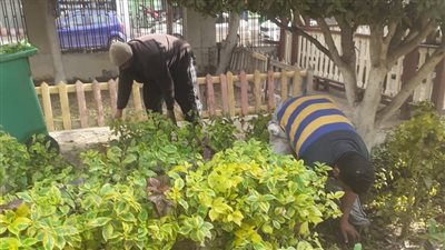 محافظ الغربية يتابع أعمال تطوير حديقة الطفل بطنطا 