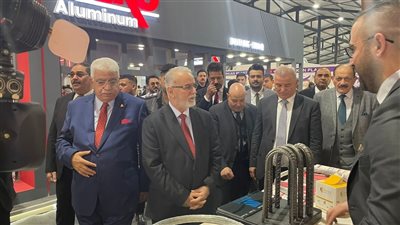 رئيس غرفة الصناعات الهندسية يفتتح مع محافظ بغداد معرض العراق الدولي للإنشاءات (صور)