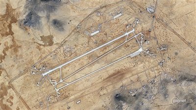 الاحتلال يستهدف 15 طائرة عسكرية في قاعدة مرج رحيل بسوريا