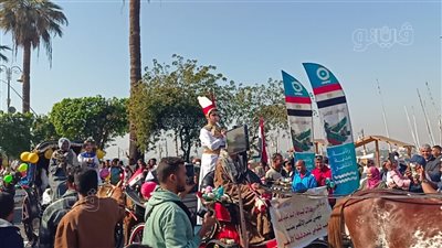 على خطى الفراعنة، عرض الملك يخطف الأنظار في احتفالية العيد القومي للأقصر (فيديو)