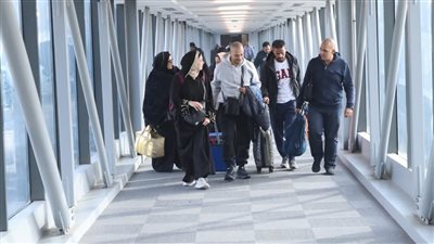 مطار سفنكس الدولي يستقبل أولى رحلات شركة فلاي ناس القادمة من المدينة المنورة