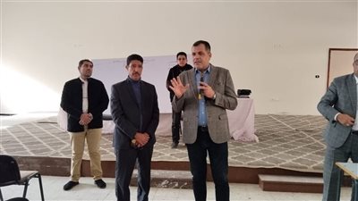 وكيل التعليم بدمياط يشهد محاضرات الصف الثالث الثانوي بدمياط الجديدة 