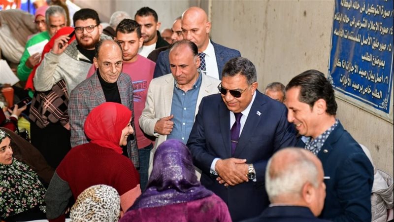 جولة محافظ الدقهلية،