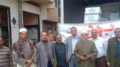 مديرية أوقاف سوهاج تتسلم 5 أطنان من لحوم الصكوك لتوزيعها على المستحقين