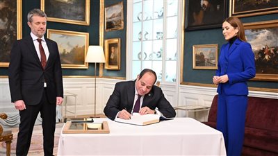 الرئاسة في أسبوع: السيسي يبحث تعزيز التعاون الاقتصادي والاستثماري وتطورات الأوضاع في غزة وسوريا ولبنان مع قادة الدنمارك والنرويج وأيرلندا والعراق