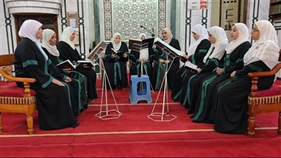 انطلاق قافلة الواعظات في شها بالدقهلية 