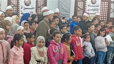 وكيل أوقاف الدقهلية يشهد لقاء الجمعة للأطفال في شربين 