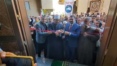 وكيل الأوقاف ونائب محافظ الغربية يفتتحان مسجد كفر طرنة بطنطا