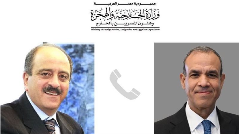 وزير الخارجية يتلقى