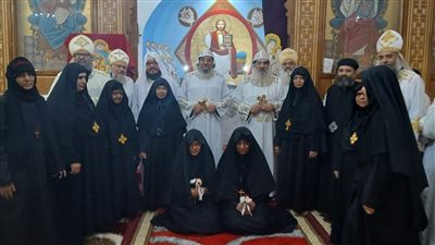  ترقية راهبتين جديدتين في دير العذراء والشهيد ودامون بأرمنت