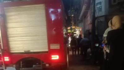 نشوب حريق بمطعم في منطقة قحافة بطنطا